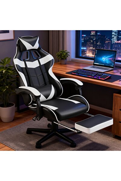 Topone1Topone1 Ergonomic gaming chair with headrest and lumbar support, gamin...