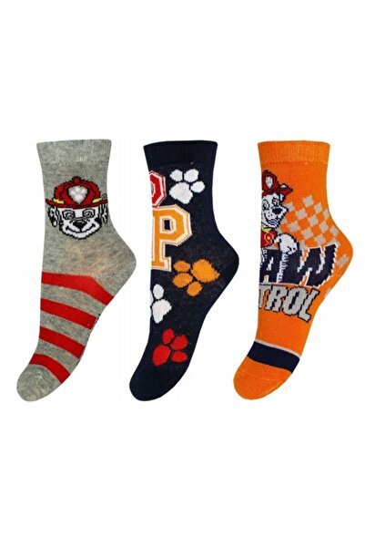 OEM Set of 3 Paw Patrol children's socks 31/34