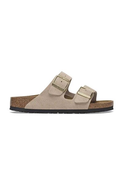 Birkenstock Arizona Suede Leather - Sandcastle