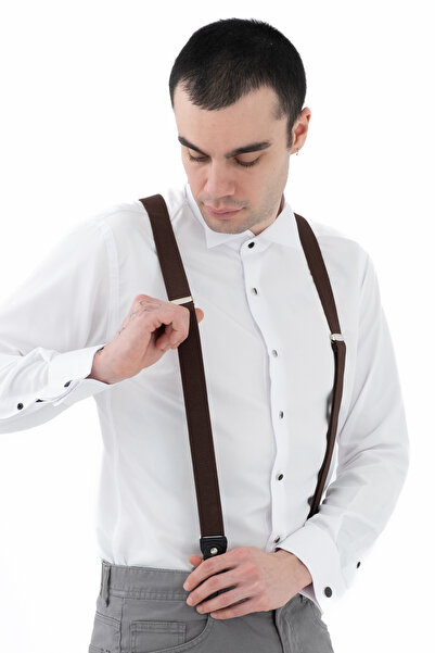 ELROZO حزام بنطلون رجالي موديل Y