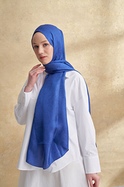 ARMANDA ΣΑΛΙ ΜΕ ΕΘΝΙΚΟ ΣΧΕΔΙΟ JOSE JAKAR - μπλε κοβαλτίου