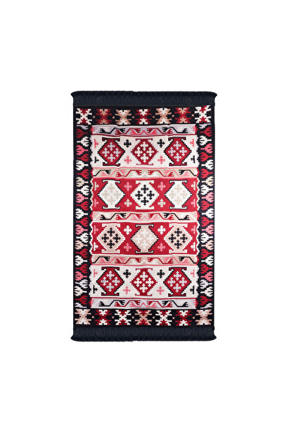 Bigghome سجادة مزدوجة الجوانب، قابلة للغسل في الغسالة، بنقشة عصرية، 120×180 س...