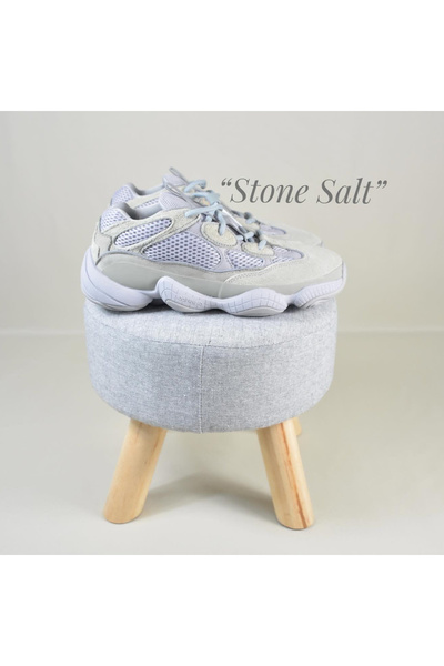 YEEZY 500 Stone Salt Sport Shoes Grey - Purple