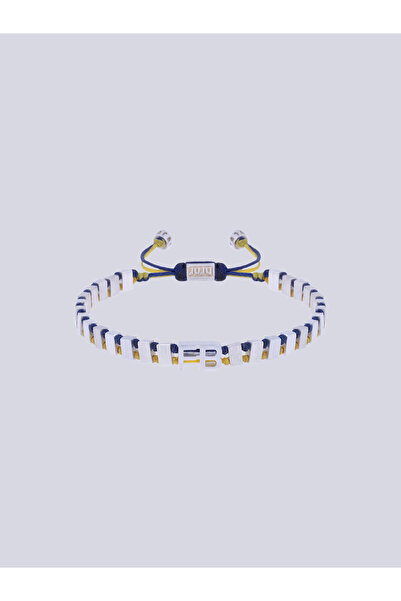 Fenerbahçe FB BIR ÖMÜR SARı LACIVERT GÜMÜŞ BILEK