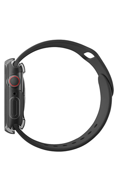 UNIQ Better By Design Apple Watch Se 2 and 3. Generation 44mm Silicone Case Garde Case and Screen Protector 2 in 1 High Protection