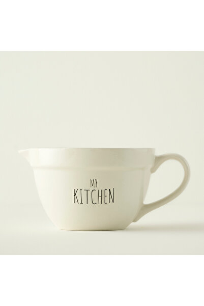 Bella Maison My Kitchen Ceramic Mixing Bowl White (1700 Cc)