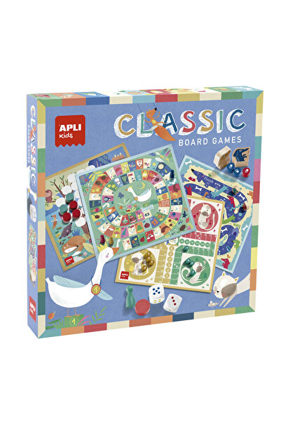 Apli Kids Jocuri de societate clasice, 4 în 1
