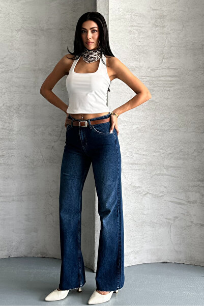 macharel jeans D98 Прямі джинси Vintage Jean Palazzo Pantolon