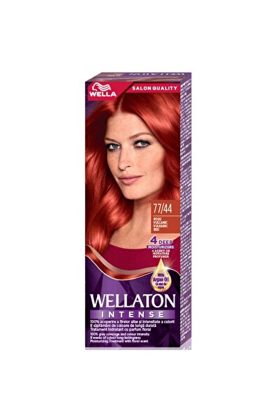 Wella Wellaton Volcanic Red 77/44 Permanent Hair Dye, 110ml