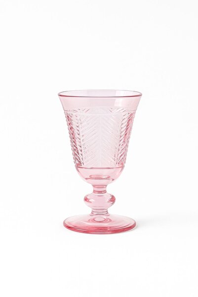 Mirano Cam Tasarım DEKORLU (KESME) EL İŞİ BOYALI GRACE 200ML KADEH