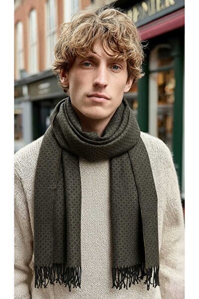 LAGRANZE Valmero Patterned Scarf Men's Scarf