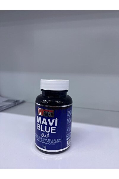 PASTAHÜMA MYBAKE YAĞ BAZLI TOZ GIDA RENKLENDİRİCİ 25 GR MAVİ