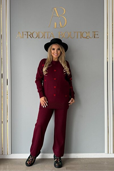 Afrodita Boutique Knitted Heart Set