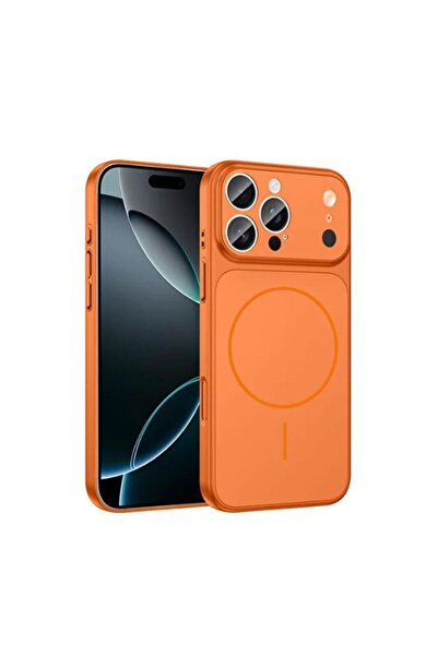 Mi7a iPhone 14 Pro Uyumlu AG Glass Koruyucu Kılıf (iPhone 17 Pro Max Görünümlü)