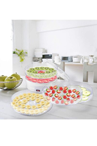 ET-LIFE Food Dehydrator, 5 Tier and Digital Temperature Controls, Electric Food Preserver Machine