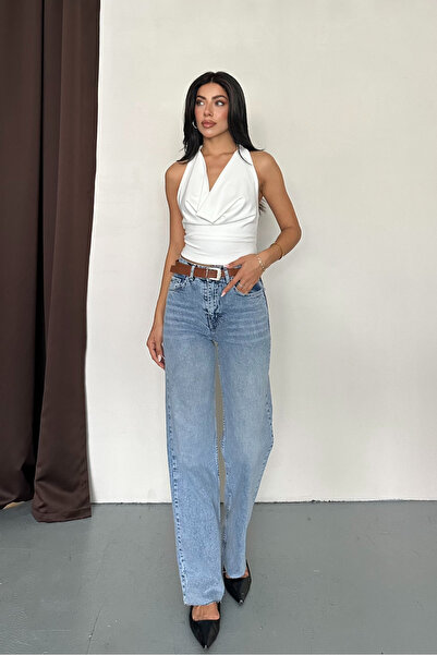 macharel jeans D98 Straight Fit Vintage Jean Palazzo Pants