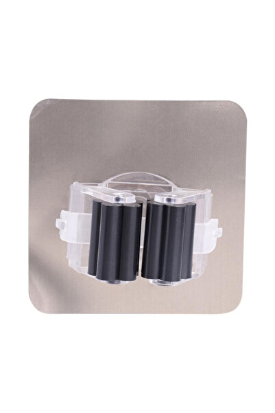 MaffStuff Adhesive Utensil Holder 8x8x5 cm PVC Black White MaffStuff®