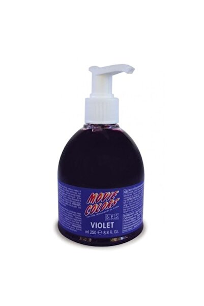 BES MOVIE COLORS Cosmetic Hair Dye - Violet, 130 ml,