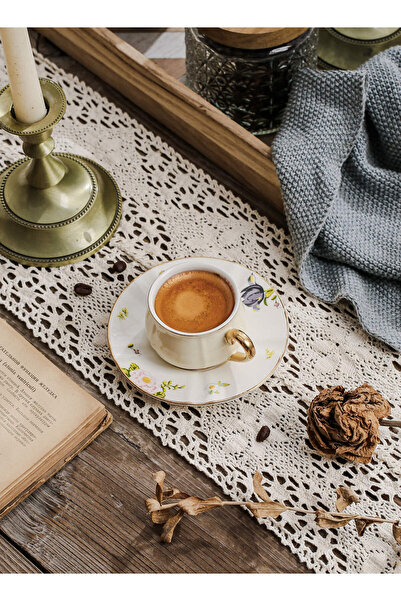 Shuer Ceramic Coffee cup, Espresso cup,Arabic coffee cup,Turkish coffee cup, Cup and Saucer Set 100ML