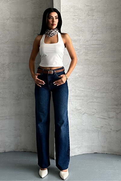 macharel jeans D98 Прямі джинси Vintage Jean Palazzo Pantolon