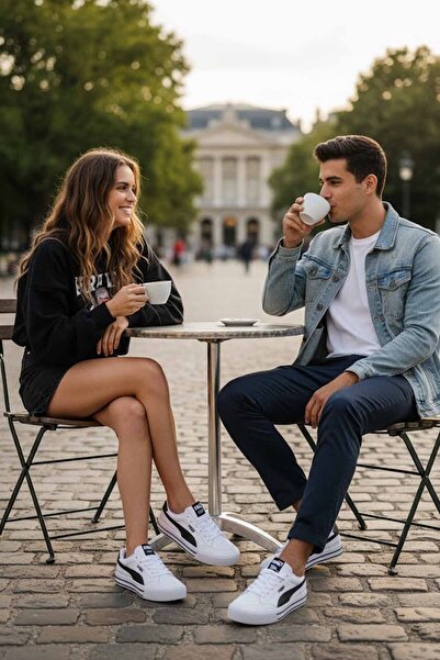 Puma Unisex Beyaz Snekars B-1