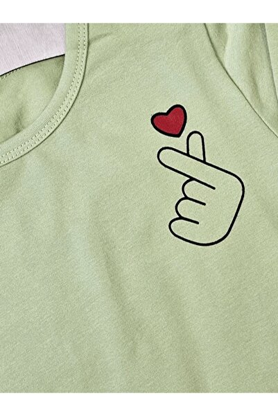 1way Beautiful girls' pajamas in a single color