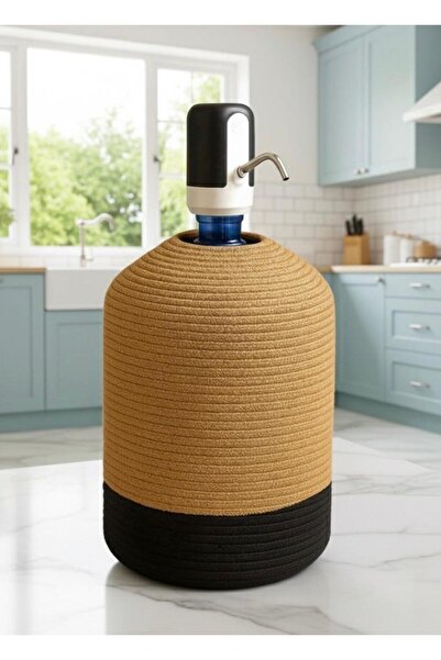 ModaCardin Jute Straw Look Damcana Cover, Stylish and Natural Water Dispenser...