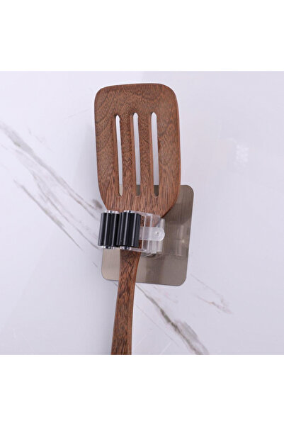 MaffStuff Adhesive Utensil Holder 8x8x5 cm PVC Black White MaffStuff®