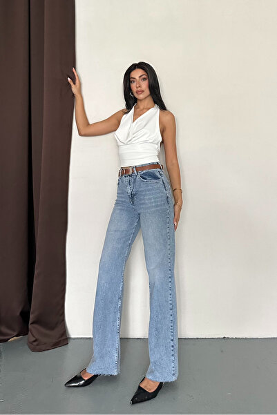 macharel jeans D98 Straight Fit Vintage Jean Palazzo Pants