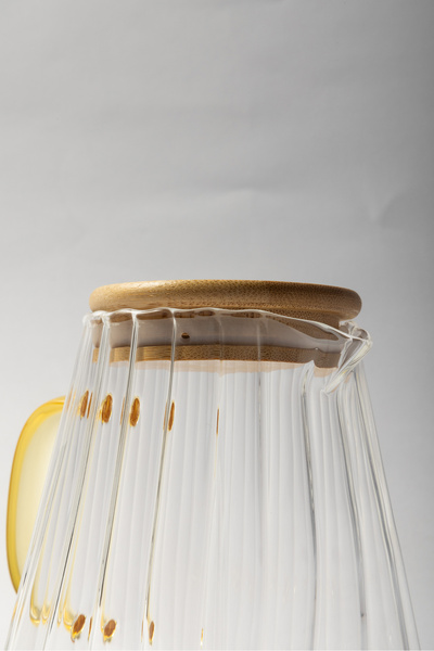 Bin Shihon Heat-resistant glass teapot