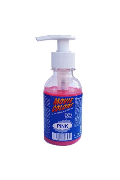BES MOVIE COLORS Cosmetic Hair Dye - Pink (130 ml) -