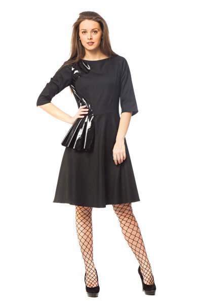TINKA Fashion Rochie neagră A-line