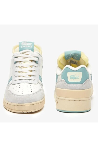 Lacoste T-Clip Γυναικεία αθλητικά παπούτσια Casual Κρέμα για αθλητικά παπούτσια