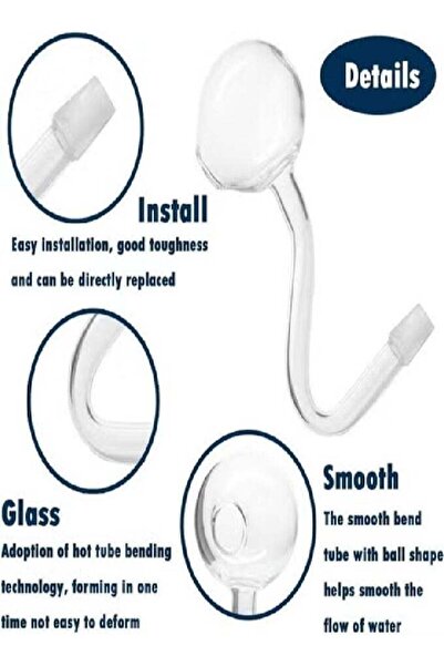 Generic 6 Pack Indoor Fountain Water Filter Tube 10mm