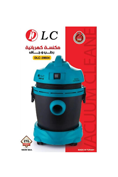 DLC Vacuum cleaner (1900W) for wet and dry cleaning, 21 L