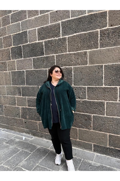 caddegiyimpendik İtalyan fitilli Kadife dış giyim