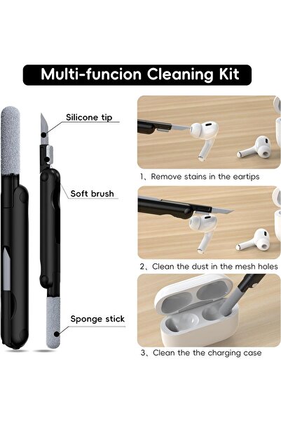 Yelajoy For AirPods Pro 3 Case 2025,Tree Texture Soft TPU Airpods Case,with Hand Strap Cleaner Pen,Orange