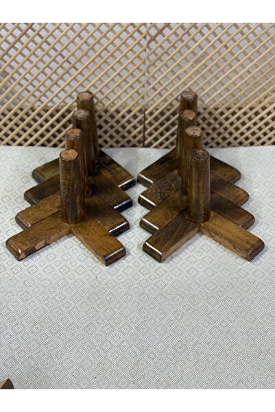 LEGORA WOOD DESİNG 1. Sınıf Gürgen Ağacı 15 Cm Koyu Ceviz Mobilya Koltuk Tv Ü...