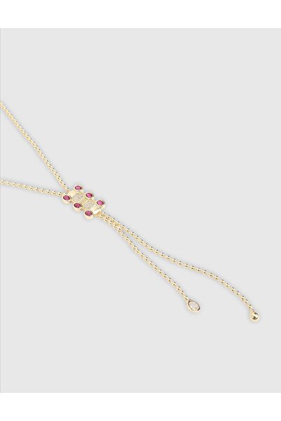 İLVİ Burn Altın Renk Kadın Kolye