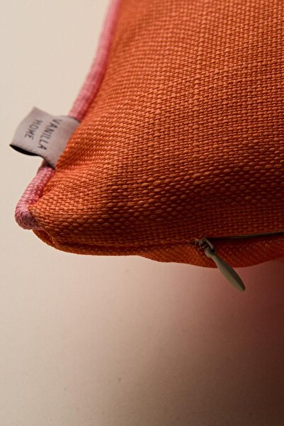 Vanilla Home Take It Easy Printed Piped Detail Throw Pillow Cover