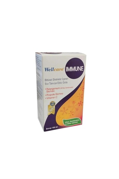 Wellcare Immune Şurup 150 ml