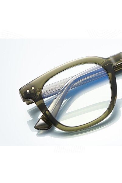 SKYDDAR INNOVATION Unisex/Men's Blue Light Protection Glasses, Metal Frames, 2229, Modern Design, set sticker, Brown