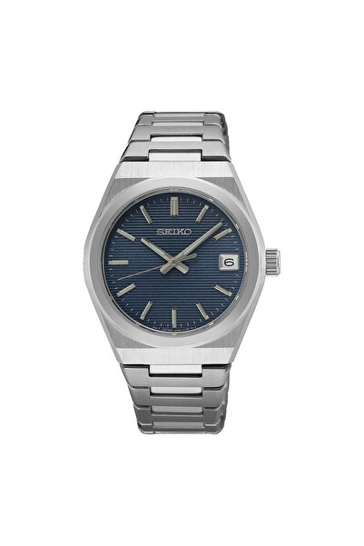 Seiko Men's Quartz Watch - Blue / Bracelet / 34mm
