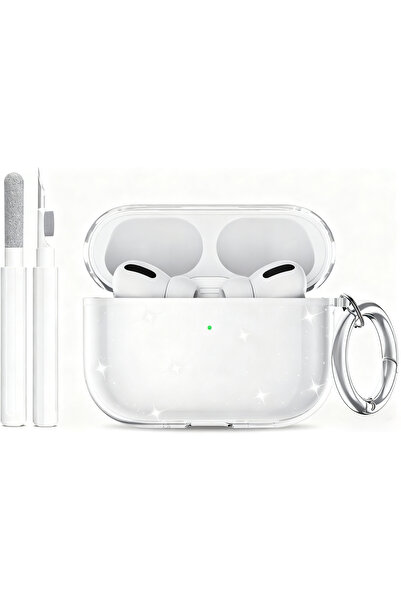 Yelajoy for AirPods Pro 3 Case with Cleaner Kit,Cute Soft Silicone Cover with Keychain for Airpod Pro(2025