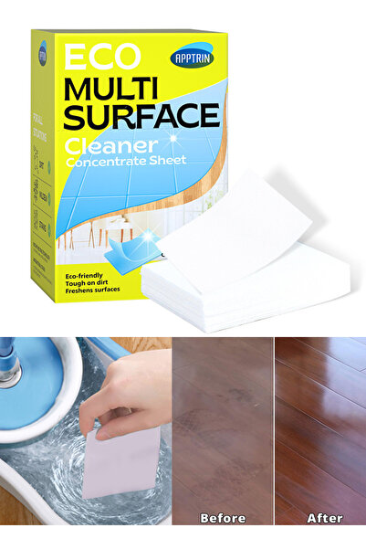 DMYRDH منظف الأرضيات، عامل تنظيف قابل للذوبان، أوراق مسح، شريحة مركزة، أرضيات خشبية صلبة، سيراميك