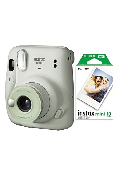 Fujifilm Instax Mini 11 Yeşil Fotoğraf Makinesi 10LU Film