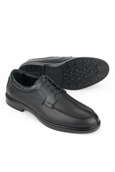 Ziya , Men's Genuine Leather Shoes 1531007Z9253 Black