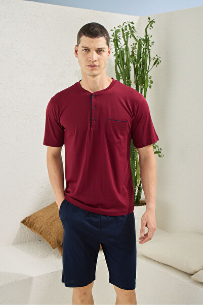 KLY New Season Summer Button Collar Luxury Design Pajama Set