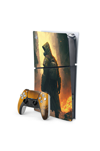 ACME LABS Skin Sticker PlayStation 5 Gaming Console Cover Wrap- Urban Wastelad