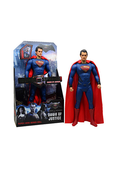 Toysea Superman Action Figure Doll, Dawn of Justice Hero Series, 12-inch Highly Detailed Collectible Toy